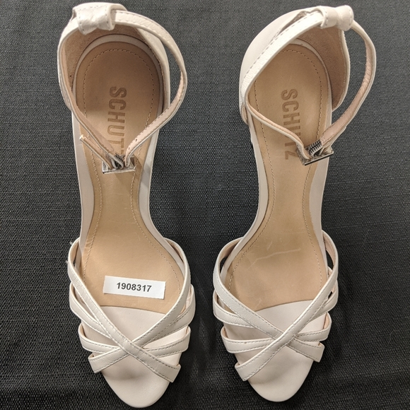 SCHUTZ Shoes - Schutz Kayoko - Ivory - Size 8